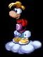 Rayman with cloud