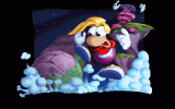 Rayman in the mountains