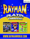 Rayman Platin enthält den ersten Teil des jump und run Rayman zusammen mit Rayman's World und den beiden Add Ons Rayman for Eever und Rayman fanpack