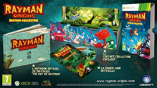 Rayman origins - édition collector de UBI Soft